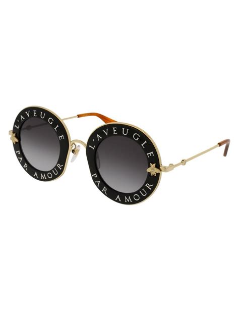 lunette gucci femme abeille|Lunettes de soleil rondes en acétate écaille de tortue.